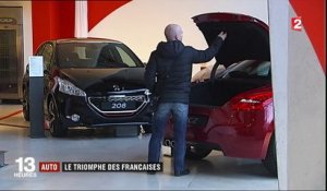 Automobile : les véhicules français ont la cote