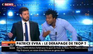 Affaire Evra: Très violente altercation entre Pascal Praud et le rappeur Rost qui se lève pour quitter le plateau de CNe