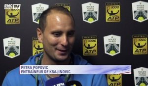 Tennis - Popovic : "Krajinovic vient vraiment de loin, c’est magique !"