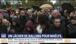 Un lâcher de ballons pour les 9 ans de Maëlys disparue dans la nuit du 26 au 27 août en Isère