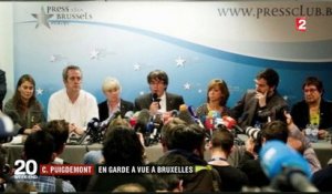 Carles Puigdemont en garde à vue à Bruxelles
