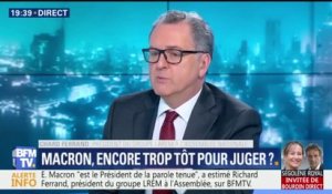 Selon Ferrand, Macron "ne décide pas qui va diriger" La République en marche