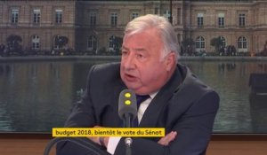 Budget 2018 : "Peut mieux faire" estime Gérard Larcher, président du Sénat #8h30Politique