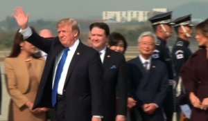 Donald Trump en Corée du Sud pour "régler tout ça"