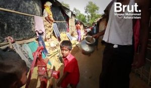 Le quotidien des réfugiés Rohingyas dans un camp au Bangladesh
