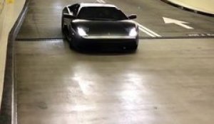 Parking gratuit pour le conducteur d'une Lamborghini Murciél