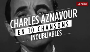 Les 10 chansons inoubliables de Charles Aznavour