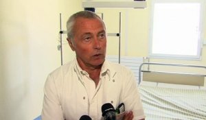 Inauguration du nouveau service réanimation de l'hôpital."Longue vie à la réa de Martigues"