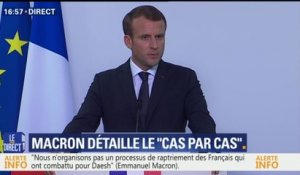 "Nous devrions voir la fin de l'opération armée en zone irako-syrienne", affirme Emmanuel Macron