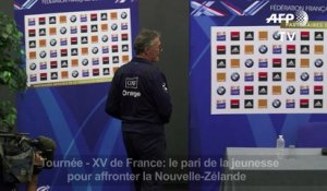 Rugby/XV de France:"les Néo-Zélandais nous respectent"dit Novès