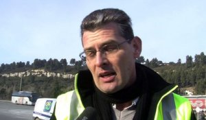 Marc Rombourg, responsable péage du secteur Val Durance