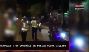 Paraguay : un contrôle de police ultra violent, la vidéo choc