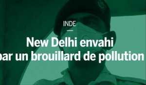 Inde : brouillard de pollution à New Delhi