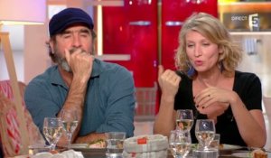 Alexandra Lamy et Eric Cantona au dîner - C à Vous - 13/11/2017