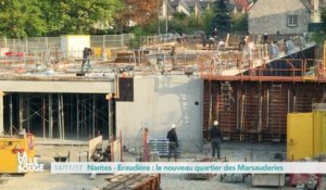 Nantes - Eraudière : le nouveau quartier des Marsauderies