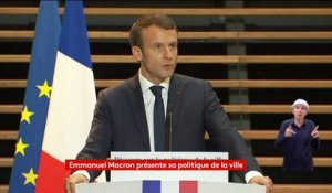 Emmanuel Macron veut déclencher une "mobilisation nationale pour les villes et pour les quartiers"