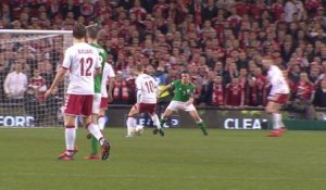 Qualifications Coupe du Monde 2018 - Irlande / Danemark - Magnifique frappe d'Eriksen qui douche les Irlandais