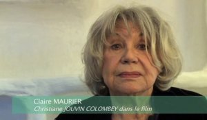 L'interview de Claire Maurier, qui joue le rôle de la femme de Bourvil et Fernandel.