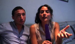 Sofian Khommes et Nailia Harzoune, comédiens principaux de "Chouf"