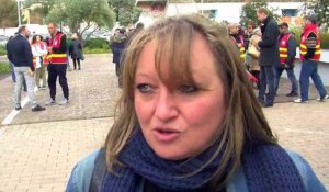 L'interview de Sandrine Scognamiglio, de l'Union Locale CGT de Martigues.