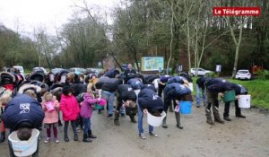 Zoo de Pont-Scorff. 80 participants au flash-mob