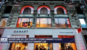 Damart ouvre son premier concept store à Lille - 18/11