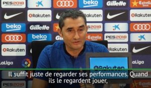 Barcelone - Valverde n'est pas inquiet pour la prolongation de Messi