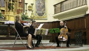 Un extrait du concert du trio Arthémus à l'eglise de la Madeleine de Martigues