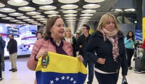 Arrivée du maire de Caracas à Madrid après avoir fui son pays