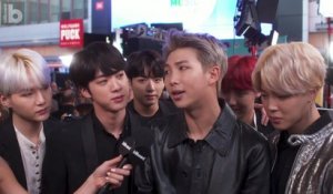 BTS Calls Their US Award Show Debut Performance a "Miracle" | 2017 AMAs