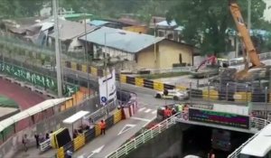 Gros crash en course qualificative au GT World Cup de Macau