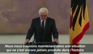 Le président allemand exhorte les partis au compromis