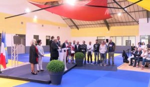 Istres :  inauguration de la nouvelle maison des arts martiaux