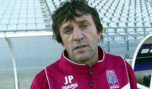 L'entraineur du FC Istres José Pasqualetti