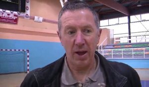L'entraîneur d'Istres Sport Basket avant le début des play-offs
