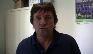 L'entraîneur du FC istres José Pasqualetti avant la venue de Dijon