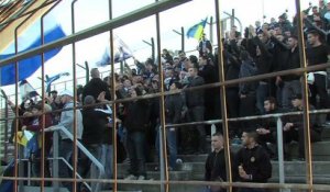 Les supporteurs du FC Grenoble ont donné de la voix aujourd'hui à Turcan.