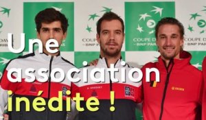 Coupe Davis : un double inédit face à la Belgique