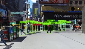 Un système de vision par ordinateur à Time Square