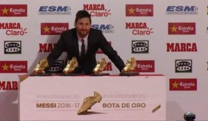 Quatrième Soulier d'Or pour Messi