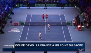 Coupe Davis : la France à un point du sacre