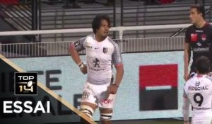 TOP 14 - Essai de PENALITE (ST) - Lyon - Toulouse - J11 - Saison 2017/2018