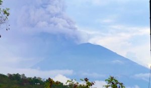 Eruption du Mt. Agung (Bali)