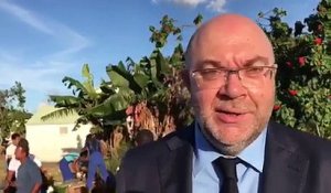 Arrivée de Stéphane Travert en Guadeloupe