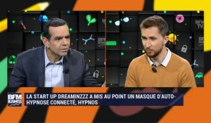 Hello startup : Dreaminzzz, la startup qui a mis au point un masque d'auto-hypnose connecté : Hypnos  - 24/11