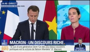 Ce qu'il faut retenir du discours d'Emmanuel Macron devant les étudiants du Burkina Faso