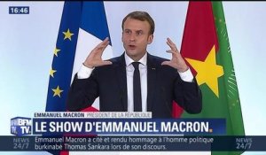 Emmanuel Macron au Burkina Faso : son échange tendu avec une étudiante