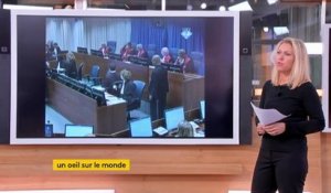 Vidéo. Suicide au tribunal pénal international de la Haye