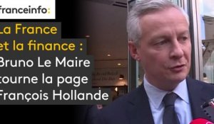 La France et la finance : Bruno Le Maire tourne la page François Hollande