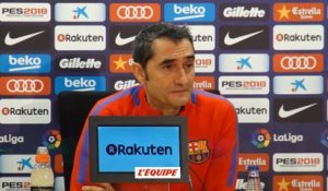 Foot - ESP - Barça : Valverde «Nous ne voulons prendre aucun risque avec Dembélé»